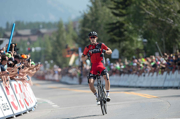 Rohan Dennis wins stage 4